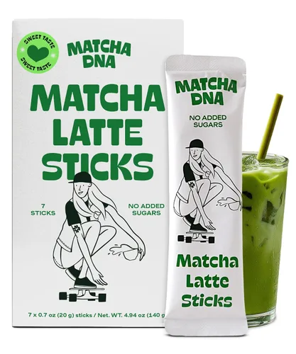 Vista 8 de Matcha DNA - Té verde matcha en polvo con certificación orgánica, lata de 8 onzas