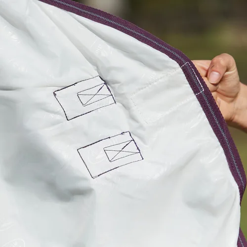 Vista 6 de WeatherBeeta ComFiTec Essential Mesh II - Cuello combinado, blanco/granate/gris, 75 pulgadas