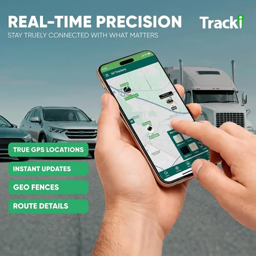 Vista 8 de Tracki Rastreador GPS Pro para vehículos, suscripción de 12 meses incluida, seguimiento de autos y activos durante meses, rastreador GPS oculto