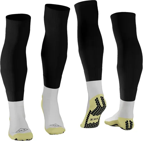 Vista 4 de Tekkerz Calcetines de agarre antideslizantes para hombres y mujeres, calcetines deportivos antiampollas con tracción de goma de agarre