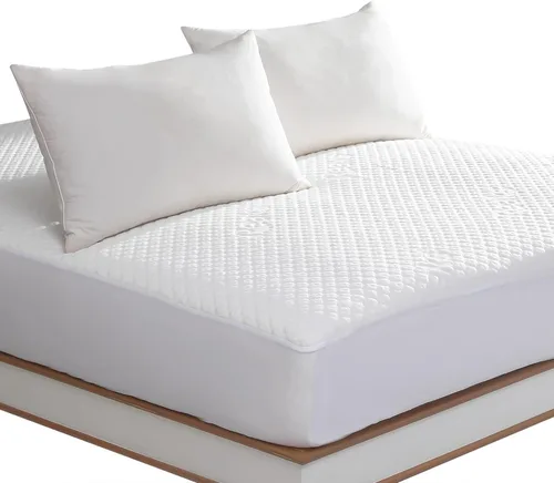 Vista 10 de Protección de colchón impermeable tamaño Twin para cama, funda de colchón acolchada con bolsillo profundo de hasta 15 pulgadas