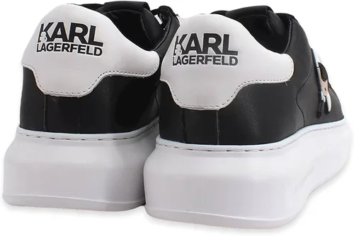 Vista 3 de KARL LAGERFELD Mens Kapri Running Style Sneakers Black
