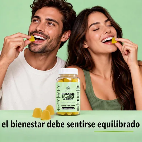 Vista 8 de BRINGME - Gomitas prebióticas y probióticas de equilibrio, piña, colágeno, prebióticos y prebióticos para el equilibrio del pH, salud intestinal