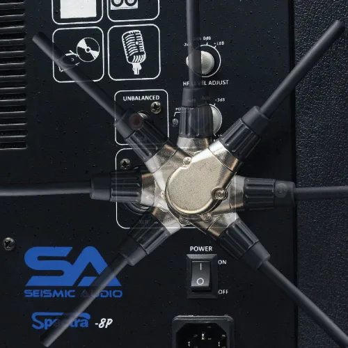Vista 3 de Seismic Audio - SAPT326-4Pack - Paquete de 4 conectores macho XLR de ángulo recto ajustables de 3 pines - Pro Audio DJ Band XLR 7 posiciones