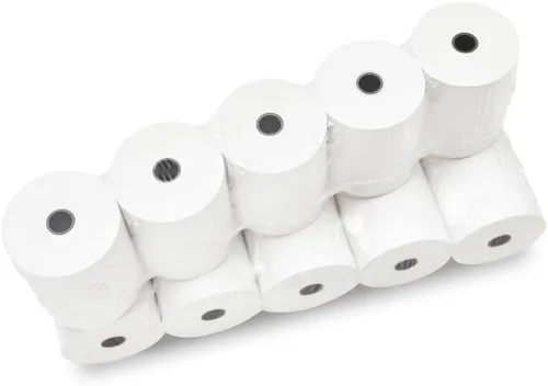 Vista 2 de (32 rollos) Rollos de recibos de papel térmico de 3 1/8 x 230 pulgadas, se adapta a todas las impresoras Clover POS Cash Register, Star Micronics