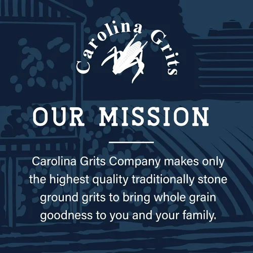 Vista 5 de Carolina Grits Company Stone Ground Medium Grind - Harina de maíz sin OMG de grado chef, paquete de 2, 32 onzas