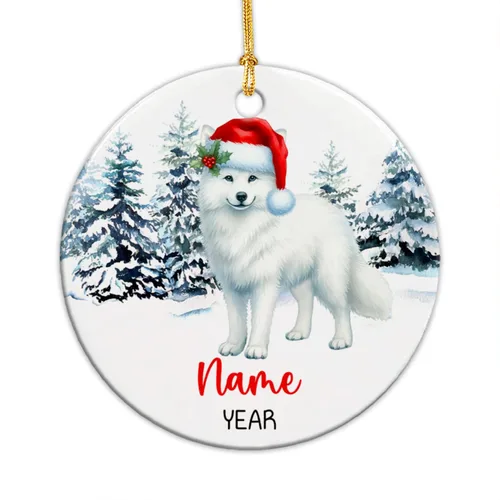 Vista 15 de Adornos de Navidad personalizados de vaca para niños, adornos personalizados de la primera Navidad del bebé de vaca para recién nacido, adorno