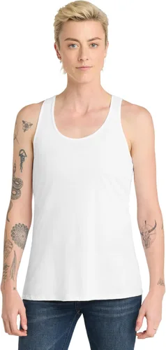 Vista 8 de District Women’s V.I.T. Racerback Tank - Stylish Casual Sleeveless Top, Basic Undershirt, Soft & Lightweight Fabric Gris (Grey Frost)