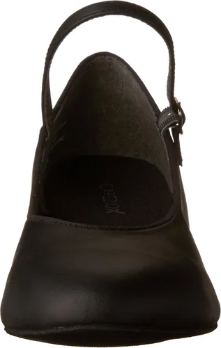 Vista 2 de Capezio Zapato de carácter Footlight para mujer 459 Suede Sole Jr