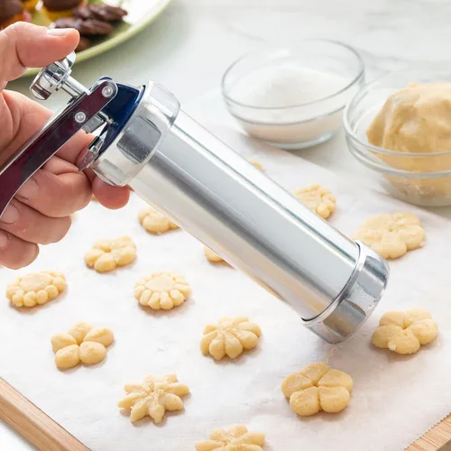 Vista 4 de Máquina para Hacer Galletas y Manga Pastelera 2 en 1 Prekies InnovaGoods