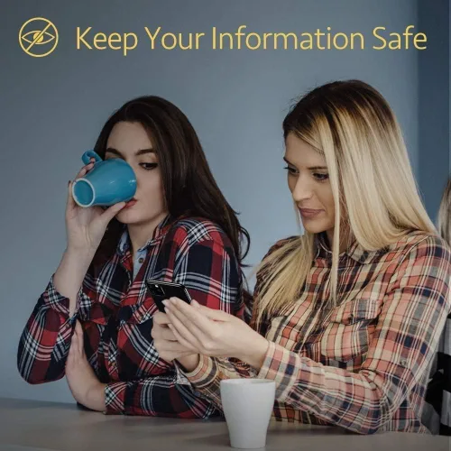 Vista 5 de Fotbor Película de vidrio templado de privacidad para iPhone XR/iPhone 11, [2 unidades] Protector de pantalla de 6.1 pulgadas
