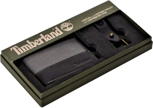 Vista 3 de Timberland - Juego de billares de lona y piel color gris talla única