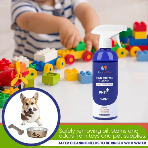 Vista 10 de El limpiador natural multisuperficie es un spray sin perfume que desengrasa, desodoriza, trabaja en freidora de aire, platos, microondas, estufa