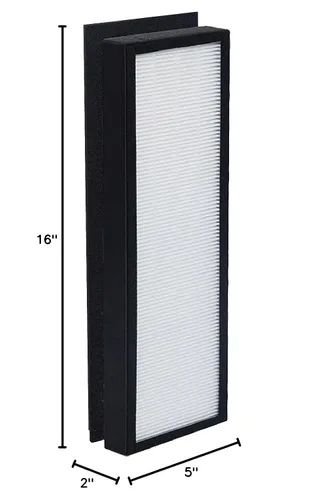 Vista 5 de Nispira TF60 TF60-Pure T500 Filtro de repuesto True HEPA Filtro de carbono para Breathe Smart Tower Purificador de aire, 1 paquete