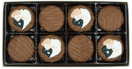 Vista 44 de Galletas Oreo bañadas en chocolate oscuro y con leche, de Philadelphia Candies