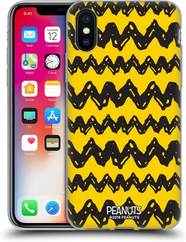 Vista 105 de Head Case Designs Funda de gel suave con licencia oficial de Peanuts Autumn Charlie Brown compatible con Apple iPhone 7 Plus/iPhone 8 Plus
