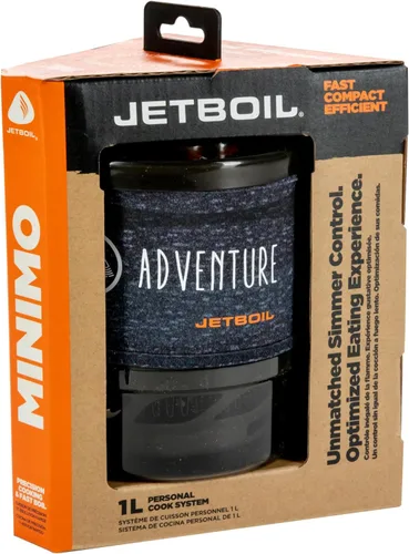 Vista 8 de Jetboil MiniMo - Sistema de cocina para estufa de camping y mochileros con control de calor ajustable