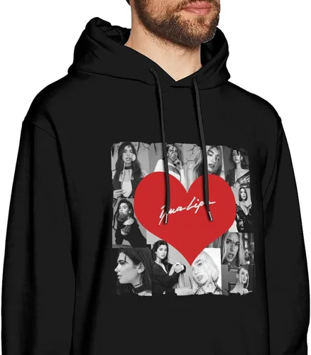 Vista 2 de JEWELSHUB Sudadera casual de manga larga con capucha para hombre