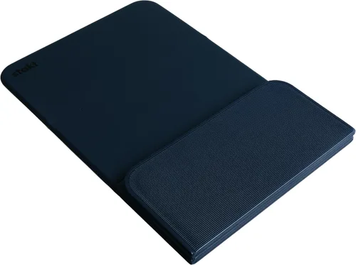 Vista 12 de Stakt Esterilla de yoga plegable Pro - Esterilla antideslizante 2 en 1 para Negro