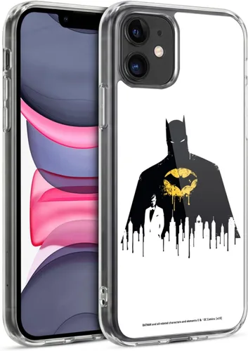 Vista 64 de Head Case Designs Officially Licensed Batman DC Comics Alter Ego Bats Duality Gel Case [Military Grade Protection] Compatible with Apple iPhone 7