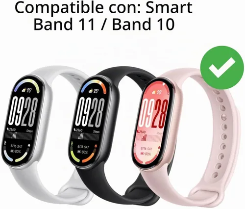 Vista 2 de Protector de pantalla compatible con Xiaomi Mi Smart Band 11 / Band