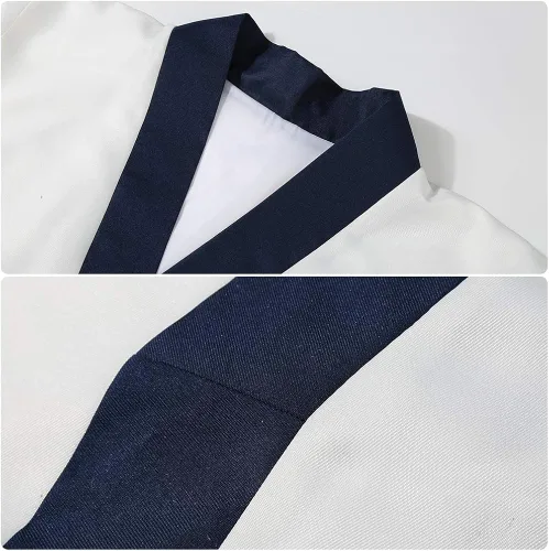 Vista 5 de Cos-Love Jujutsu Kaisen Cosplay Ryomen Sukuna Disfraz de Halloween Fiesta Kimono Blanco Traje para Hombres Mujeres