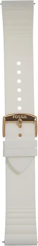 Vista 3 de Fossil - Correa de reloj intercambiable de silicona y acero inoxidable