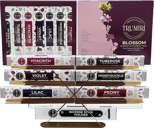 Vista 19 de Barra de incienso para aromaterapia - Total 120 varillas de incienso (20 varillas x 6 paquetes) - Inciensos aromáticos para la casa Aroma Incent