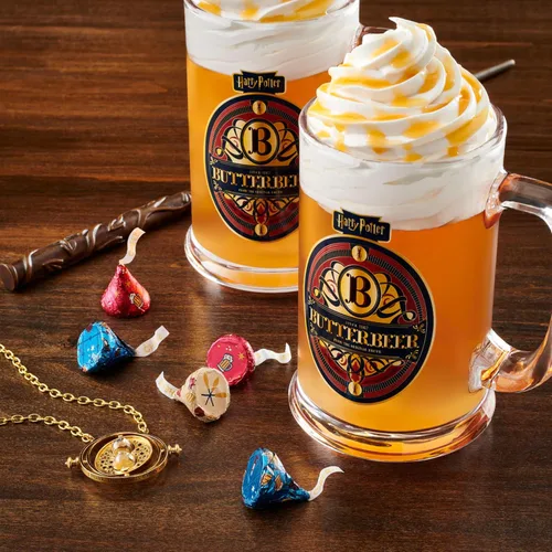 Vista 6 de HERSHEY'S KISSES Butterbeer - Bolsa de dulces de Pascua, 9 onzas