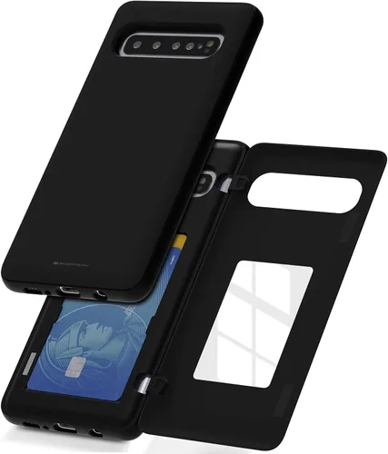 Vista 62 de GOOSPERY Funda tipo cartera para Samsung Galaxy S22 Ultra, [tarjetero] parachoques magnético de puerta con cierre automático, cubierta protectora