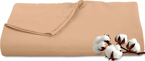Vista 10 de Royale Linens Sábana encimera de 300 hilos de 100 % algodón peinado de fibras largas, súper suave, sábana encimera de tamaño individual se vende por