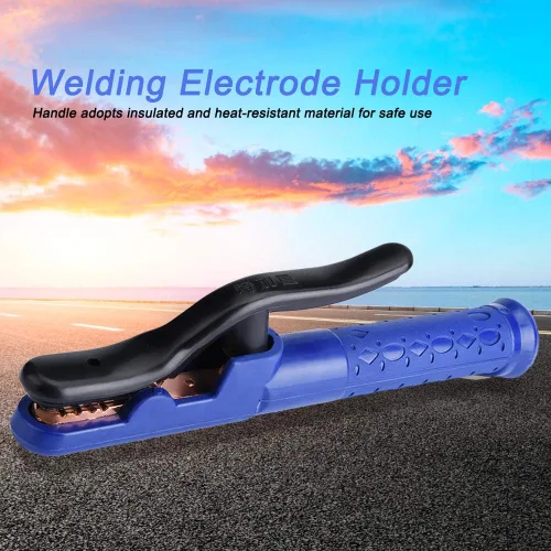 Vista 6 de Soporte de electrodo 800A Capacidad Aislada Abrazadera de soldadura de cobre para máquina de soldadura (latón)