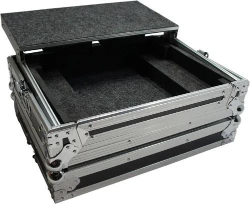 Vista 5 de Harmony Audio HCDNMC6000LT Flight Glide - Funda para portátil y DJ compatible con Denon DN-MC6000 MKII