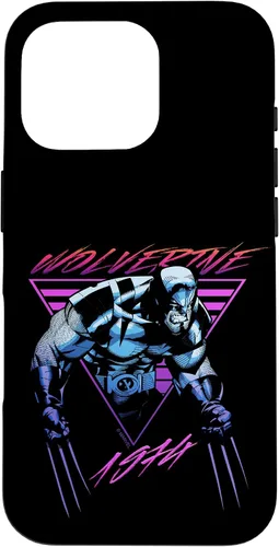 Vista 20 de Marvel X-Men Wolverine 1974 - Carcasa de neón para iPhone 17