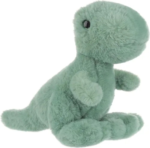 Vista 6 de Apricot Lamb Animales de peluche de dinosaurio negro para niños, juguetes de peluche suaves y lindos para bebés niñas y niños, 10 pulgadas