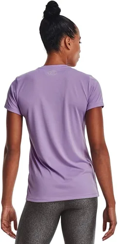 Vista 2 de Under Armour Tech - Camiseta de manga corta con cuello en V para mujer
