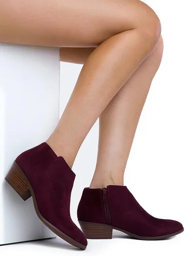 Vista 6 de J. Adams Lexy - Bota para tobillo (talón bajo, puntera cerrada, casual occidental)