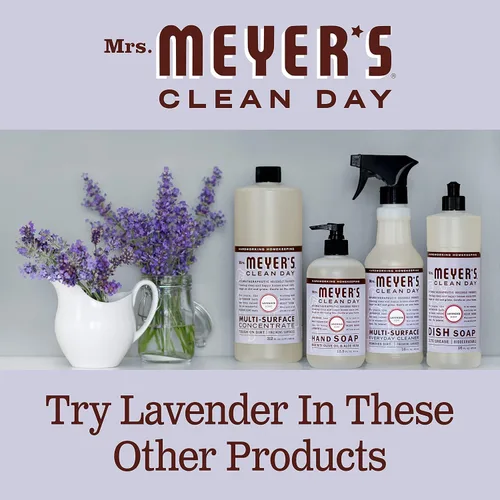 Vista 5 de Mrs. MEYER'S Clean Day Gel de baño, lavanda, 16 onzas líquidas (paquete de 2)
