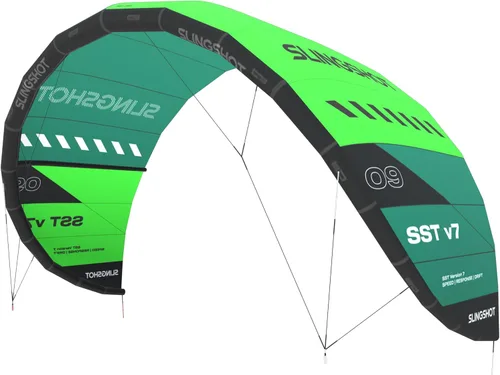 Vista 9 de Cometa de Kiteboard SST V7 Azul