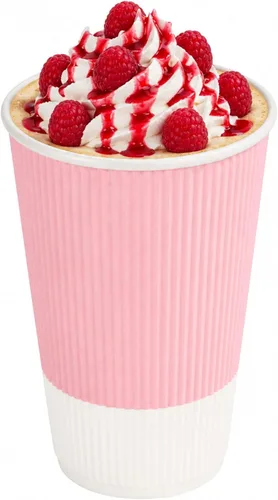 Vista 18 de Tazas para café de papel aislado, pared ondulada, kraft, 12 onzas - Caja de 25 unidades - tapas a juego: RWA0360B, RWA0360W, RWA0328LG, RWA0328GR