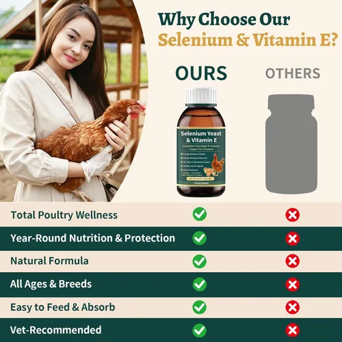 Vista 6 de Fórmula de vitalidad de aves de corral E+S - Vitamina E y selenio