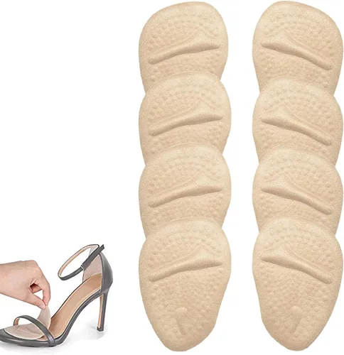 Vista 7 de Almohadillas metatarsianas de bola de pie, paquete de 4 pares/8 almohadillas de gel para pies Mortons Neuroma Callus, alivio del dolor de pies
