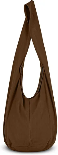 Vista 3 de Your Cozy - Bolsa bandolera bohemia y hecha a mano, de algodón, unisex