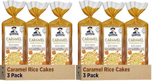 Vista 13 de Quaker Tortas de Arroz Grandes, Manzana y Canela, Paquete de 3