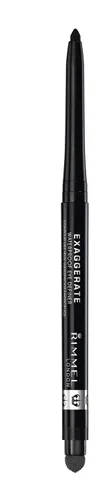 Vista 9 de Delineador de ojos impermeable Rimmel London Exaggerate, altamente pigmentado, de larga duración, con difuminador incorporado, 230, Océano Profundo