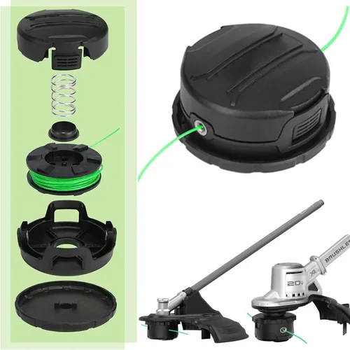 Vista 3 de DWO1DT995 - Cabezal de repuesto compatible con Dewalt DCST920 DCST922 DCST970 DCST990 DCST925, cabezal de repuesto con línea preenrollada de 0.080