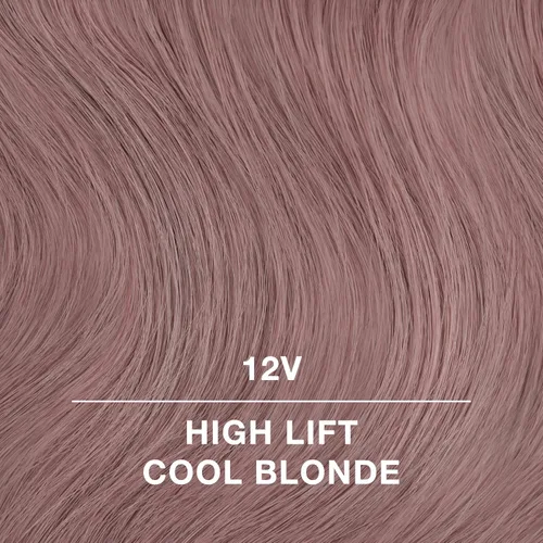 Vista 2 de COLORCHARM Permanent Cream Hair Dye Red Violet Color 100% Gray Coverage Rubio frío de elevación alta de 12 V
