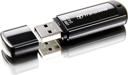 Vista 7 de Transcend JetFlash 350 - Unidad de memoria USB 2.0 de 8 GB, tipo A, memoria externa de almacenamiento de datos compatible