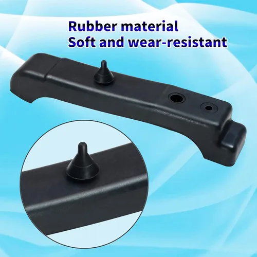 Vista 5 de Kit de 4 almohadillas aislantes de goma para radiador, almohadillas de soporte, 4 soportes de radiador compatibles con GM Chevrolet Buick Pontiac
