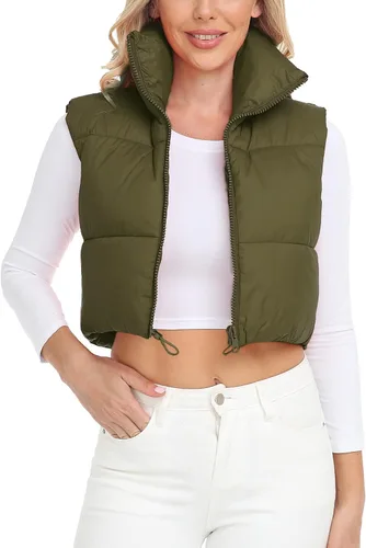 Vista 2 de Xeoxarel Chaleco acolchado reversible con bolsillos para mujer (XS-XXL)
